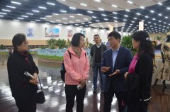 中紡政研會領(lǐng)導一行蒞臨公司調(diào)研指導